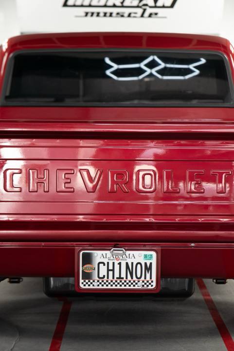 CHEVROLET tailgate on the 1970 C10 Stepside