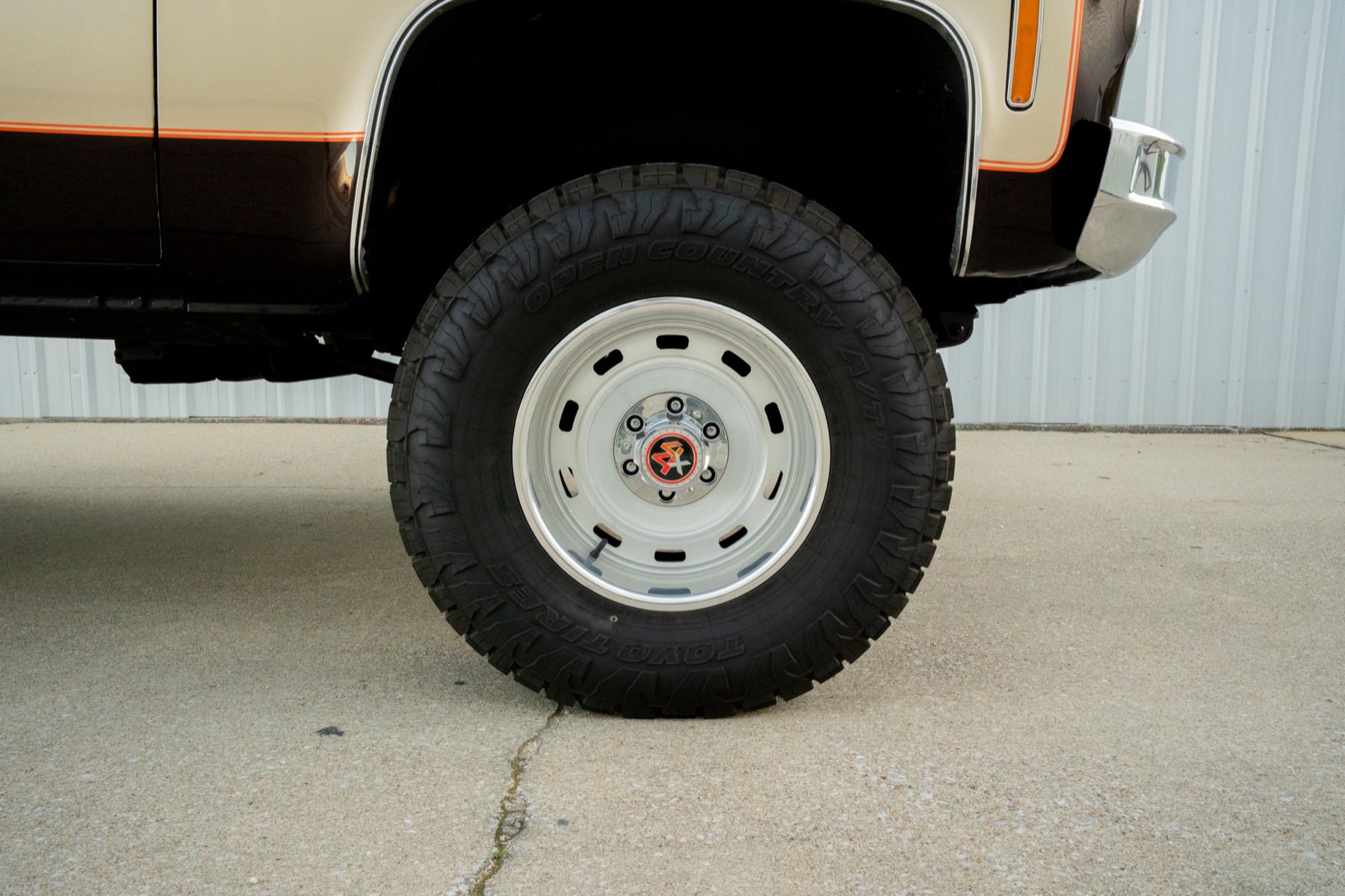 1978 Chevrolet Silverado K10 4x4 restored by Morgan Muscle Cars in Pelham, Alabama