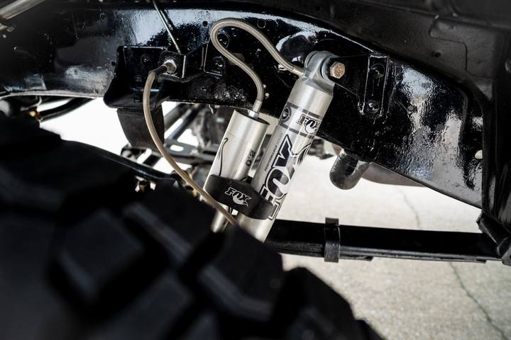 Front suspension under the 1984 K5 Blazer